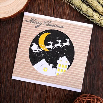 

InLoveArts Santa Claus Christmas Dies Metal Cutting Dies New 2019 for Card Making Scrapbooking Embossing Cuts Craft Deer Dies