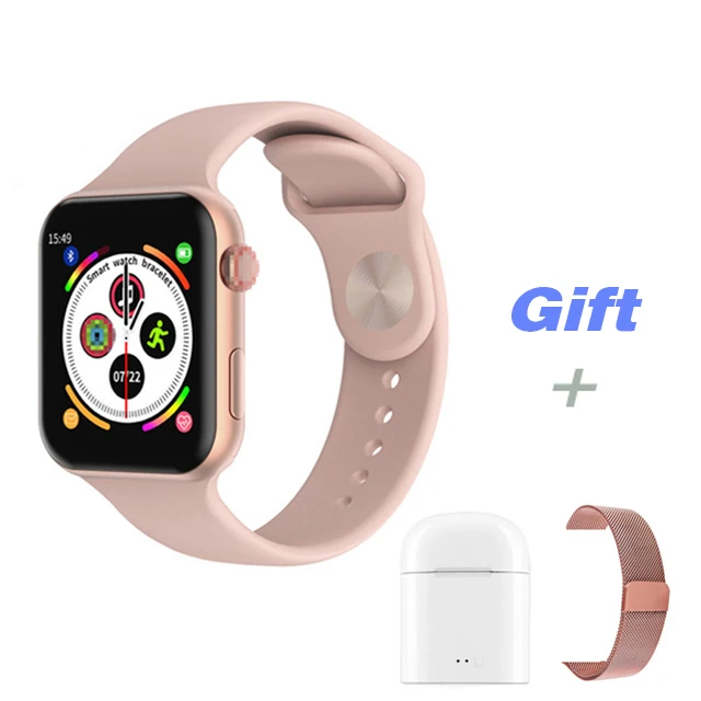 with strap headset A5 Max, умные часы, мульти-циферблат, ремешок, браслет, замена, фитнес-трек, IP67, водонепроницаемые, спортивные, умные часы PK F10 IWO8 W34 B57 P80 - Цвет: with strap headset