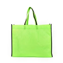 Зеленый ткань хранения экологический многоразовый сумка для покупок складной продуктовый мешок утилизации