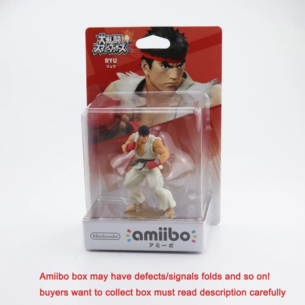 Ken Fighter Ryu Street figulas Amiibo Super Smash Bros. Серия