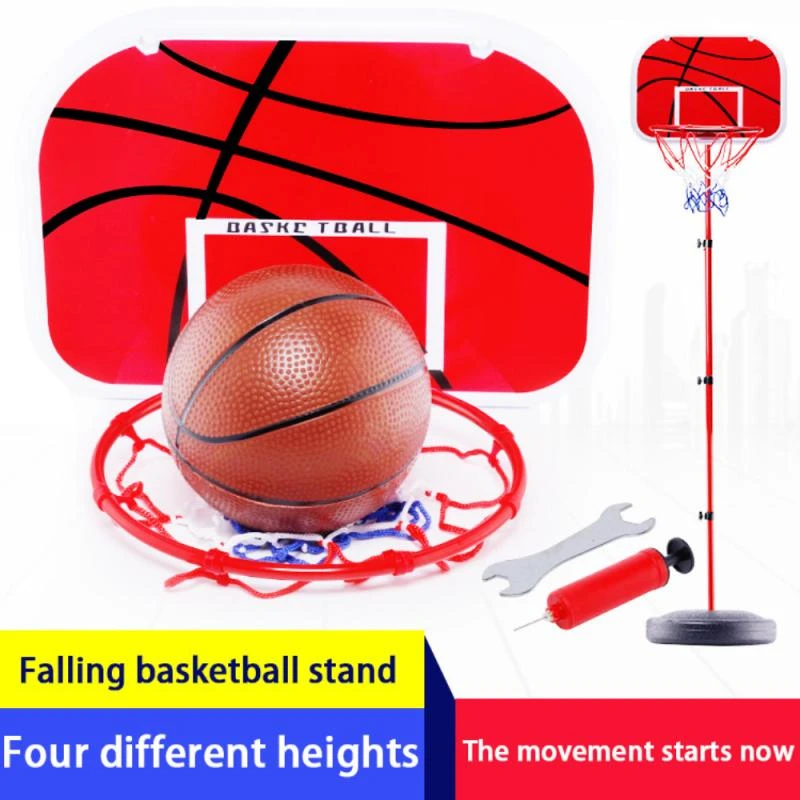 Aro de baloncesto elevable para niños, 60 150CM, barra de hierro para  deportes de interior y exterior, marco de baloncesto, aro de tiro|Juguetes  de deportes| - AliExpress