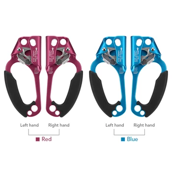 

Hand Ascender Rope Clamp Climbing Ascender Rock Rappelling Equipment for 8-13mm Rope Climbing Tools