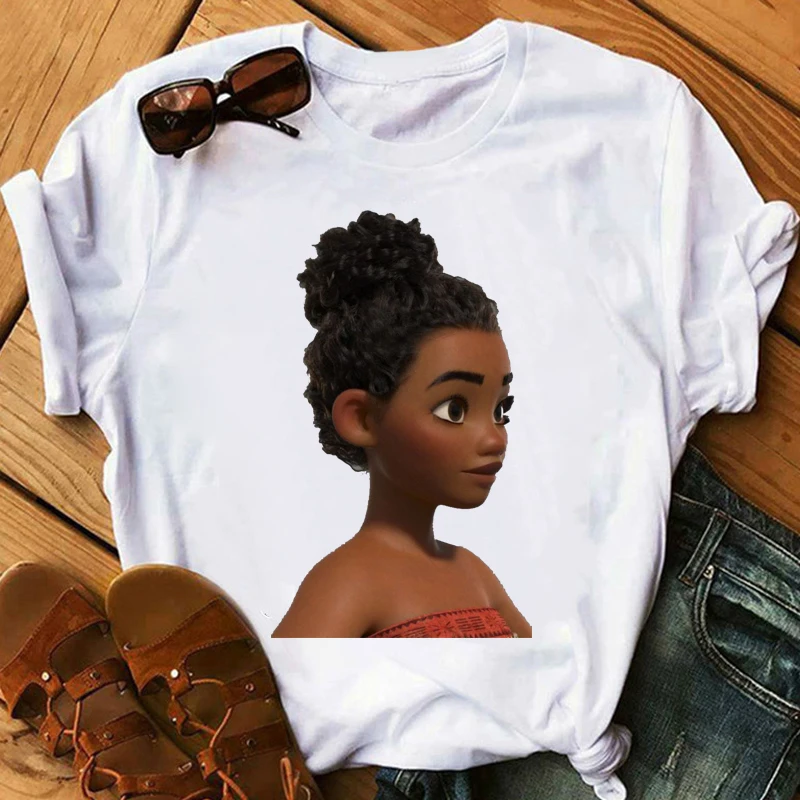 Tops Black Womens T-Shirt Gothic Vintage African American Tshirt Women Summer Clothes T Shirt Aesthetic Streetwear Dropshipping