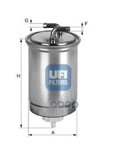 Фильтр Топливный, Дизель UFI арт. 24.365.00