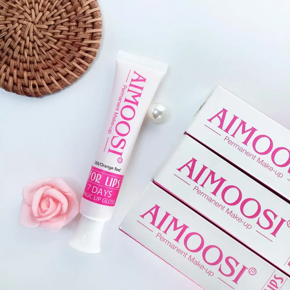 Aimoosi Charm Lip Gloss Maintains a radiant glow and repair charm lips Natural red lip element Maintains a radiant glow