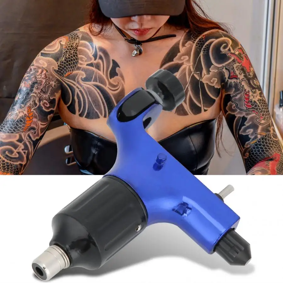 Tattoo Pen Machine Professional Rotary Tattoo Machine Tattoo Motor Gun with RCA Connection Body Art Permanent Make Up Machine