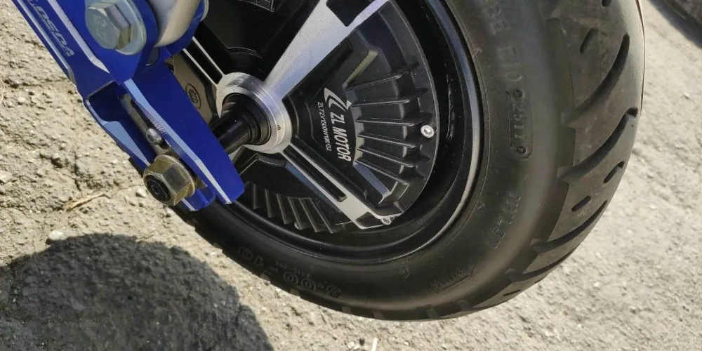 电机安装 72v1500w 10寸