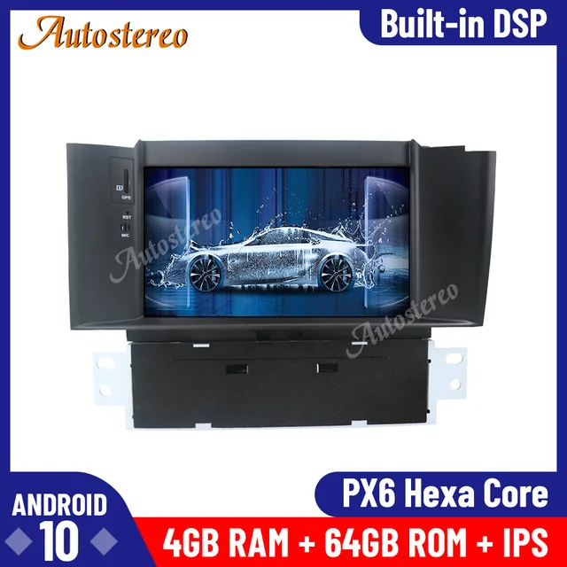 $307.84 Carplay For Citroen C4 C4L DS4 2012-2016 Android 10 Car DVD Player Multimedia Player GPS Navigation Auto Radio Stereo Head Unit
