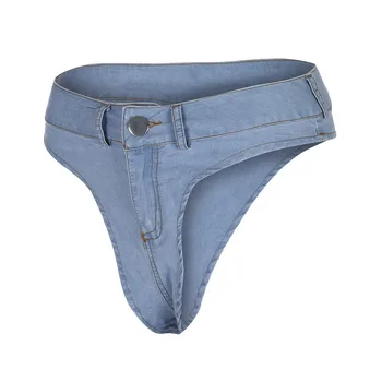 

Jeans Female Denim Pants Summer 2019 new Casual Jeans Holes Sexy High Waist Zipped Denim Skinny Fit Mini Shorts Jeans Pants Y920