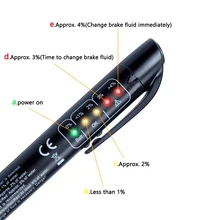 Car Brake Fluid Tester Pen Brake Fluid Tester Oil Quality Check Pen Auto Testing Tool