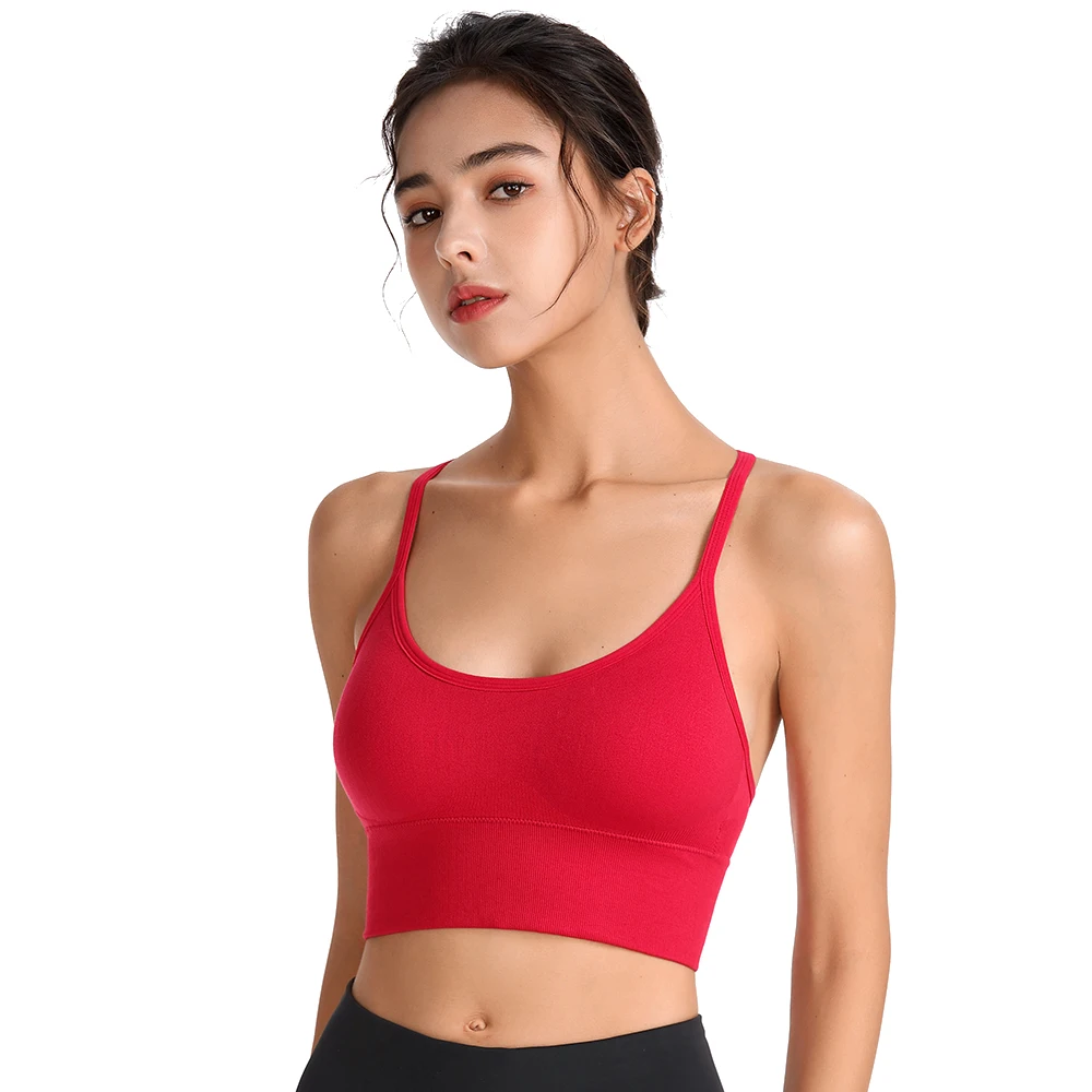 Sports Wear For Women Gym Bra Plus Size XXL High Impact Shockproof Wirefree  Racerback Running Yoga Workout Top For Fitness - AliExpress