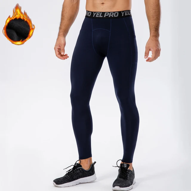 Sports Running Tights Men Winter 