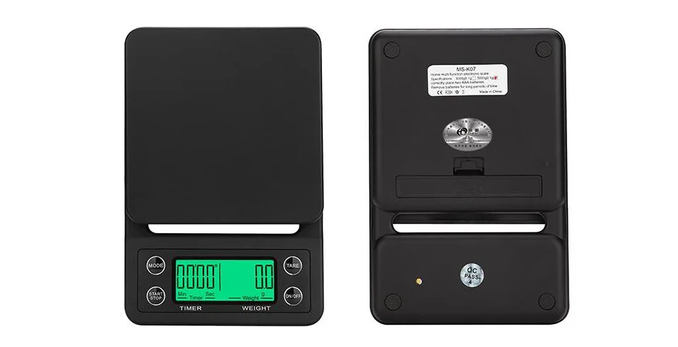 Цифровые весы мини электронные весы Кофе весы с таймер обратного отсчета бытовые весы, весы 1кг 2кг 3кг 5кг 0,1 г