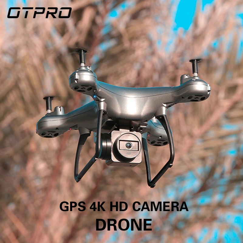 OTPRO GPS Drone FPV 1080p HD 4K Camera Profissional Wifi RC Drones Selfie Follow Me Quadcopter Glonass Quadrocopter vs HS120D | Игрушки и