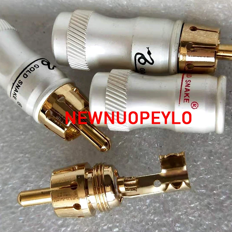 e video adaptador dourado para cabo diy 02