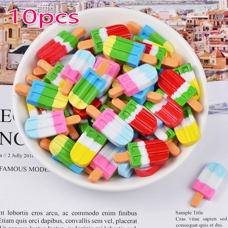 10pcs random8 Миниатюрные Мини продукты, фрукты и овощи кухонные игрушки Смола искусственные продукты мягкие Тао пончики игрушечная Конфета для куклы детские игрушки - Цвет: 10pcs random8