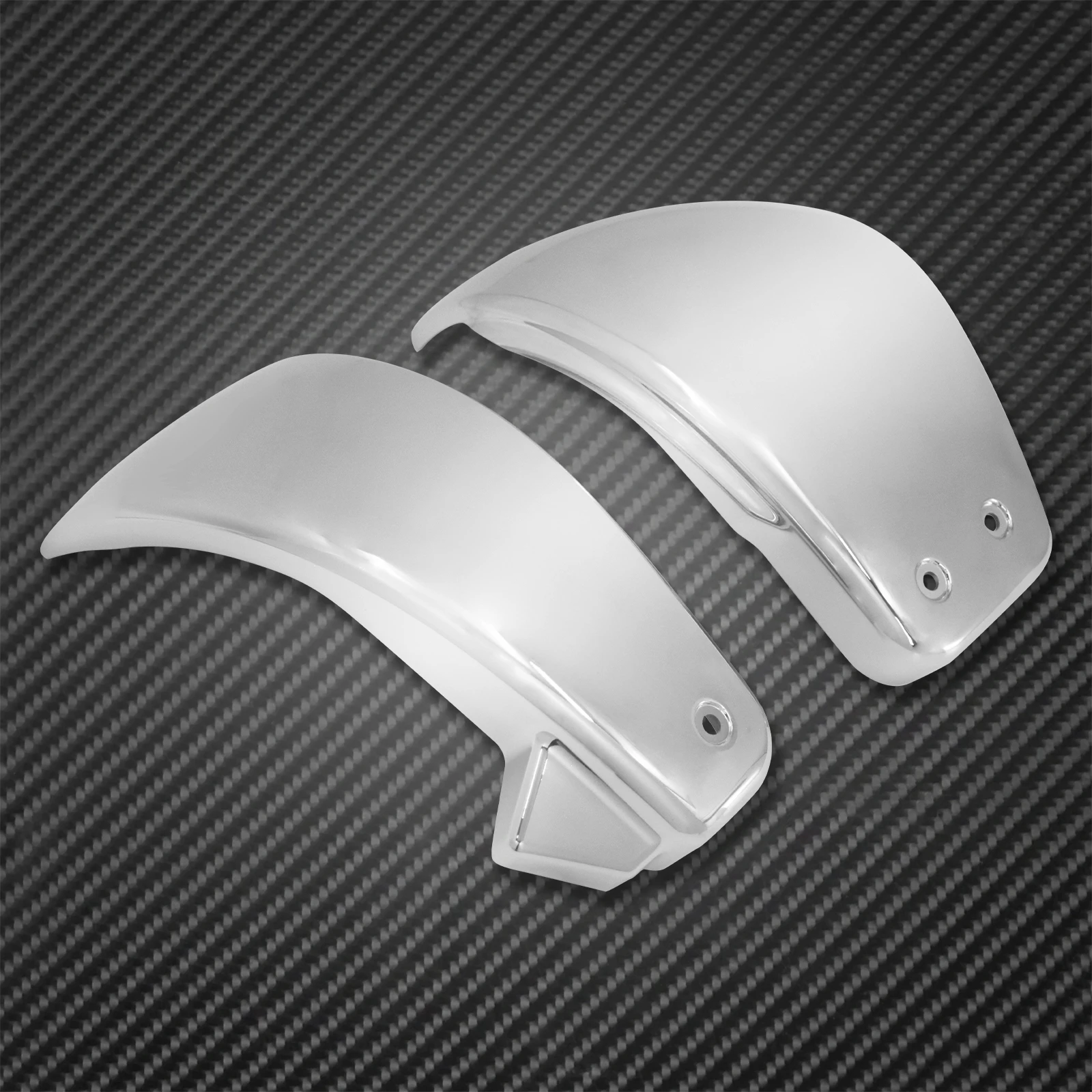 2xMotorcycle Battery Side Cover Fairing Covers For Harley Softail Breakout Fat Boy FXDR Fat Street BOB Slim FLSL 2018 2019 2020