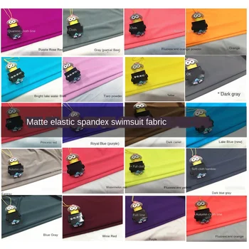 

Wide 59" Matte Side 4-Way Stretch Nylon Spandex Lycra Swimsuit Bikini Fabric For Yoga Tights Zentai Suit By the Yard