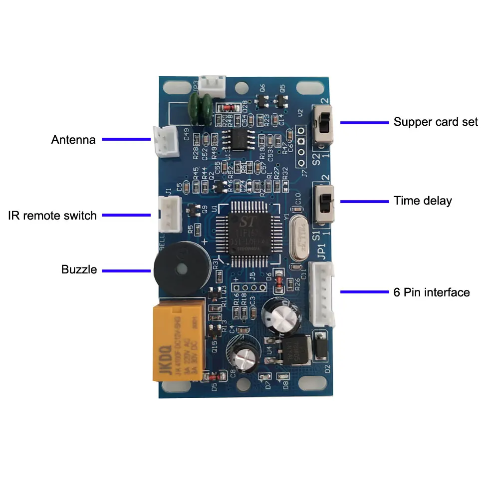 RFID Two Way Embedded Door Access Control Access Control Two Side Swipe Card With 2pcs Mother Card 10pcs Em Key Fob Min:1pcs 2