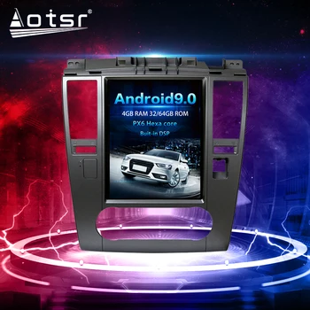

10.4 inch PX6 Android 9.0 Tesla Style Vertical Screen GPS Navigation BT Car Multimedia Radio Player For Nissan TIIDA 2008-2011