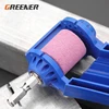 GREENERY Grinding Wheel Drill Bit Sharpener Hand Tools Nail Drill Bits Set Sharpener For Step Drill Dremel Accessories ► Photo 1/5