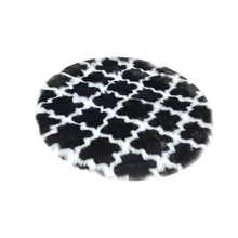 90 см мягкий декоративный подарок для дома, спальни, отеля, комфортных ресторанов, кафе, напольный коврик, Круглый, офисный, из акрилового волокна, для гостиной