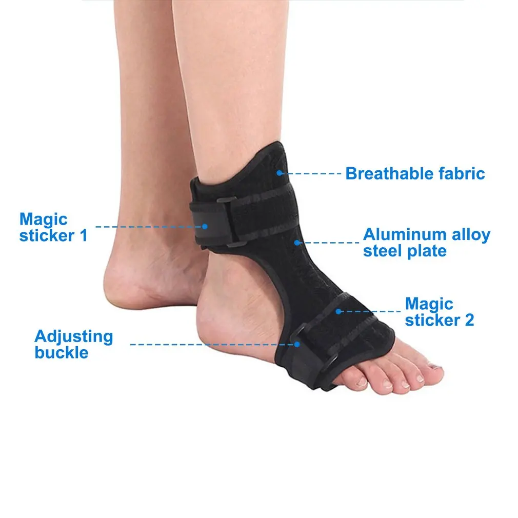 Foot Drop Orthosis Suitable For Plantar Fasciitis Night Splint Medical Ankle Joint Fixed Foot Support