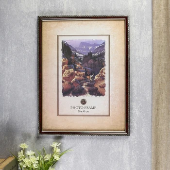 

Photo frame plastic "Bordeaux with gold" 30X40, 4206852