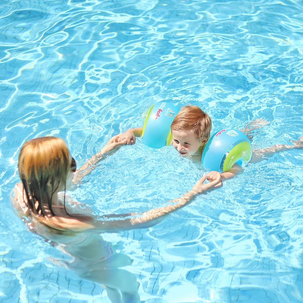 Inflatable Baby Swimming Ring Kids Sleeves Arm Rings Tube Summer Swimming Pool Accessories Armbands Circle Floating Trainer