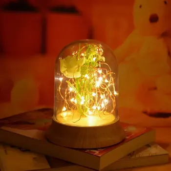 

Led Fire Tree Silver Flower Eye protection Night Light Home Decoration Lights Creative Atmosphere Lights Fashion Professional