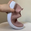 Rimocy-zapatillas de deporte con plataforma de malla transpirable para mujer, zapatos informales suaves sin cordones, para correr, de talla grande 46 ► Foto 2/6