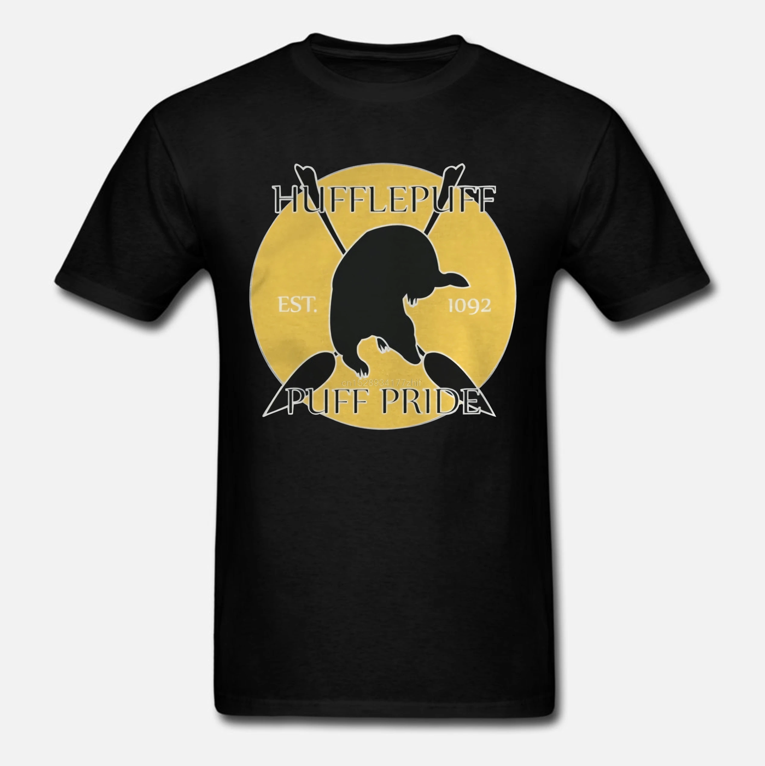 Забавная Мужская футболка женская Новинка Hufflepuff Puff Pride свитшоты крутая