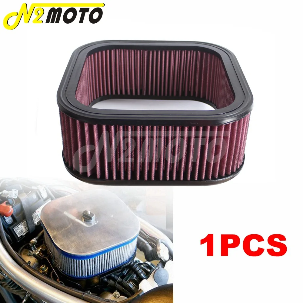 Red Motorcycle High Flow Air Filter Element Cleaner Replacement For Harley V-Rod Night Rod VRSCF VRSCD VRSCA VRSCDX 2002-2017 | Автомобили