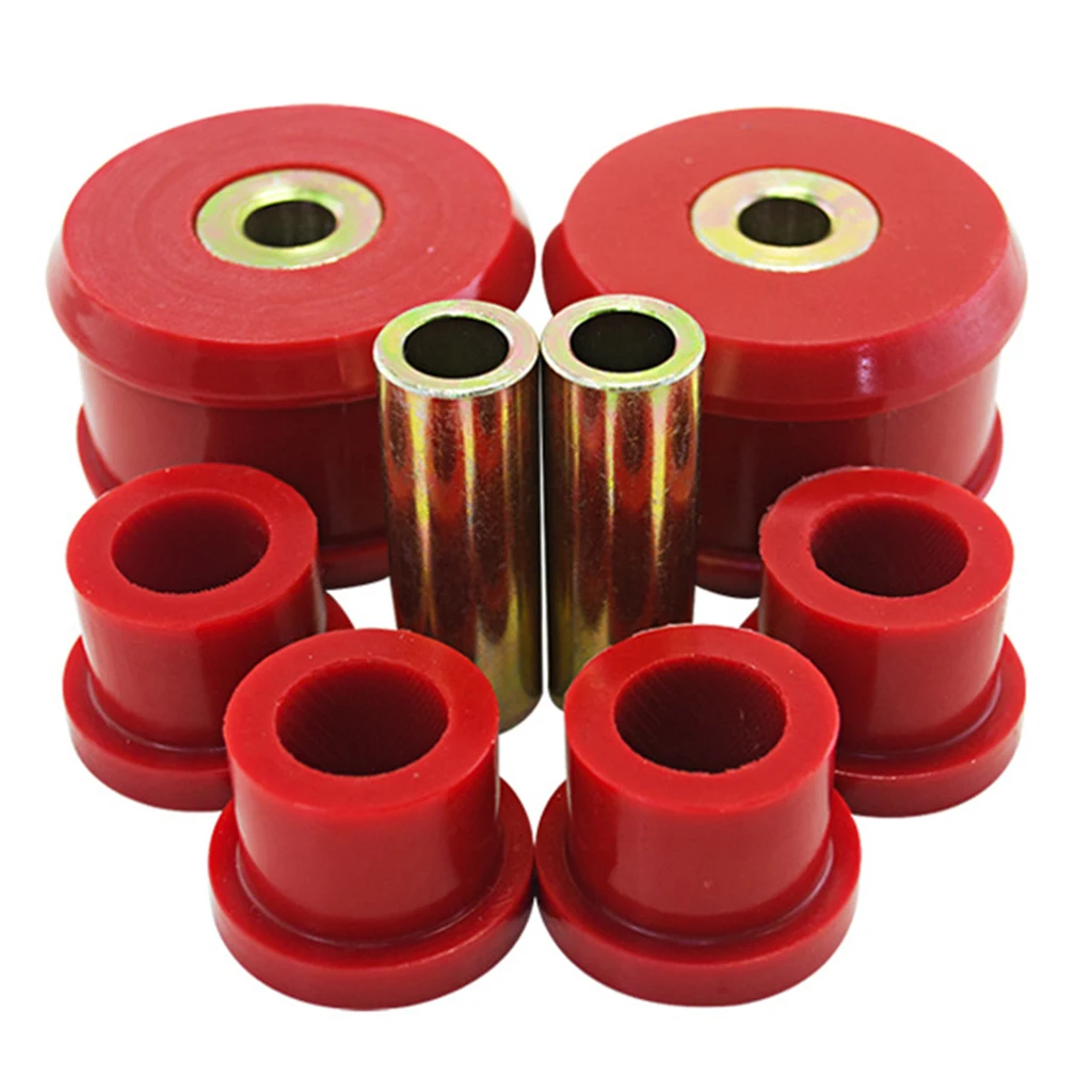 Car Front Control Arm Bushing Kit Fit for VW Beetle Golf Jetta 85-06 (Red)