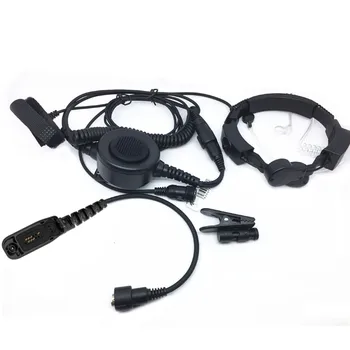 

Large PTT Headset Laryngeal Air Island Headset for Motorola XiR P8668 P8268 APX 7000 XPR 6500 XPR 6550