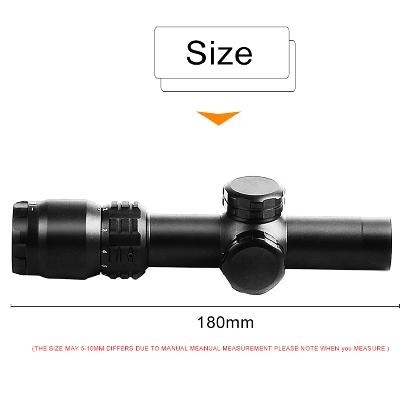 Online NEUE 2 8X20 Optik Compact Zielfernrohr Jagd bereich Mil Dot Absehen Anblick Schießen Jagd Air Guns