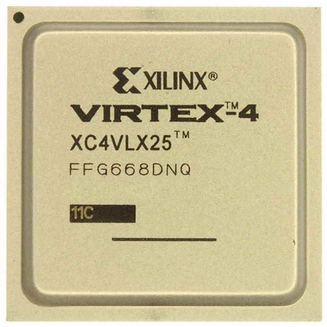 XC4VLX25-11FFG668C IC FPGA 448 I/O 668FCBGA | Электроника