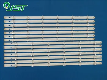 

100% New 14pcs/Kit LED strips for L G 55 TV 55LN613S ZB 55LN5708 ZA 55LN5404 ZA 55LN5700 UH LG INNOTEK POLA2.0 55 L TYPE REV 0.1