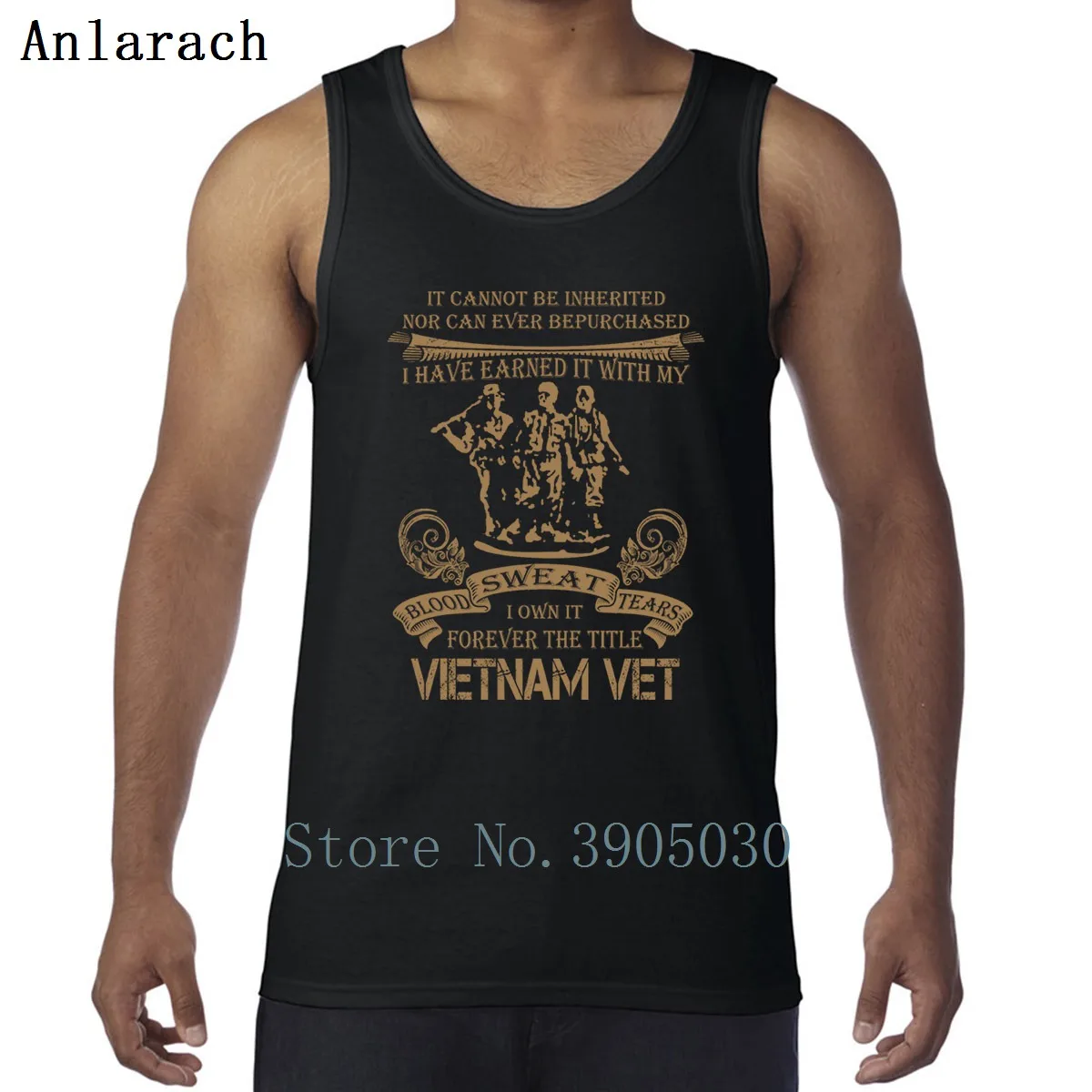 Бренд I Own It Forever The Title Vietnam Vet, весенне-осенние жилеты, спортивная одежда, мужская майка с круглым вырезом, трендовая, дышащая, Лидер продаж