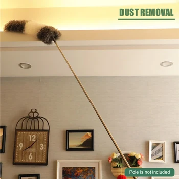 

Duster Dust Cleaner Adjustable Stretch Extend Microfiber Feather Duster Replacement Head Furniture Dust Brush Cleaning Tools