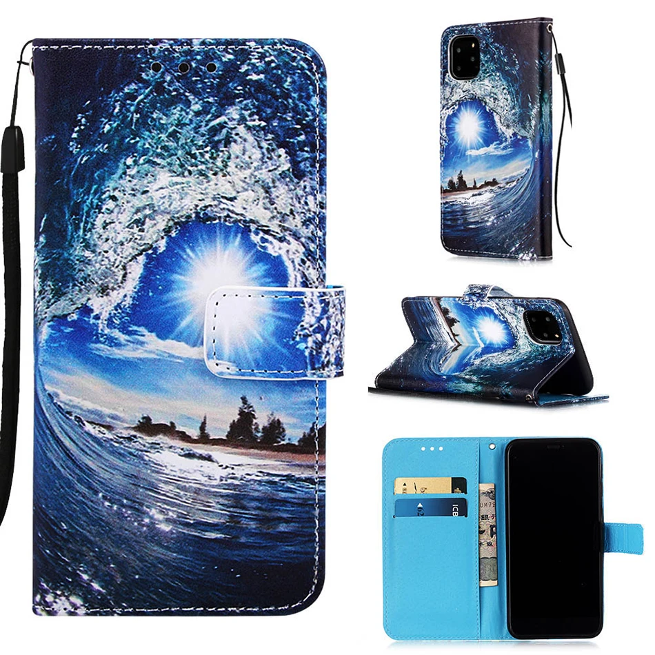 Для huawei mate 20 Lite P smart Honor 10 Lite кожаный чехол-кошелек с откидной крышкой для книги мягкий чехол для Honor Play 8A Y6 Pro