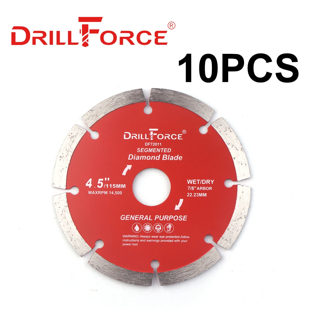 drillforce-ferramentas-10-pces-diametro-115mm-diamante-viu-laminas-segmentadas-borda-molhado-seco-porcelana-telha-corte-disco-marmore-circular-lamina-de-serra