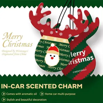 

Fashion Aromatherapy Tablets Car Fragrance Christmas Universal Christmas Aromatherapy for Decoration Home for 1 PC