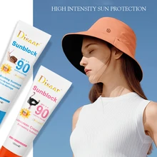 Disaar Facial Body Sunscreen Whitening Sun Cream Sunblock Skin Protective Cream Anti-Aging Oil-control Moisturizing SPF90+