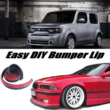 

NOVOVISU Bumper Lip Deflector For Nissan Cube Z10 Z11 Z12 Front Spoiler Skirt For Car View Tuning / Body Kit / Strip