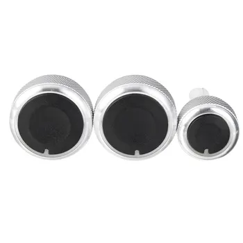 

3PCs/Set Air Conditioning heat control Switch knob AC Knob For VW GOLF 4 MK4 Golf IV Bora Passat B5 Lupo For Skoda Octavia MK1