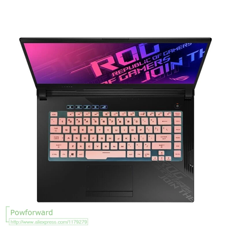 For ASUS ROG STRIX G15 G512 G512LU G512LI G512LV G512LW G512 LU LI LV LW laptop Keyboard Cover skin Protector