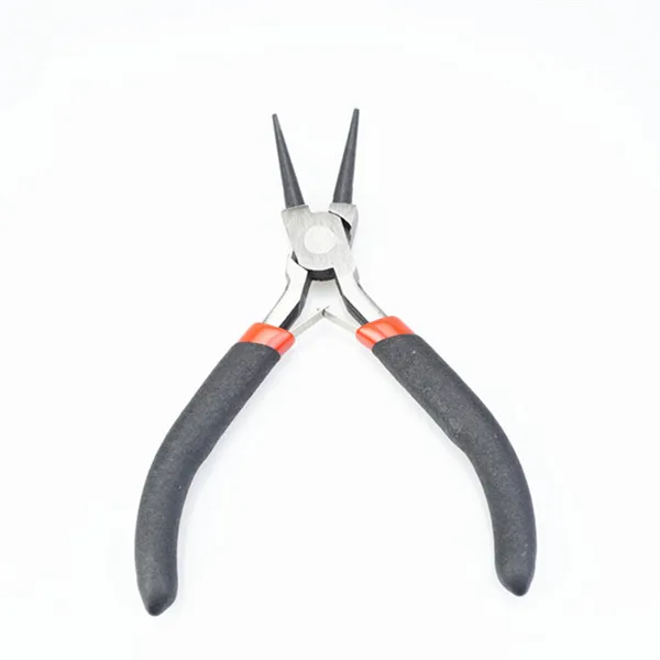 Long nose plier Ювелирные плоскогубцы инструменты и оборудование набор длинных игл круглый нос резки проволоки плоскогубцы для изготовления украшений вручную аксессуары HK043 - Цвет: Long nose plier
