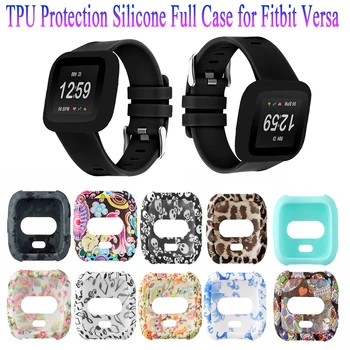 

Soft TPU Watch Case Cover For Fit bit Versa Lite Band Screen Protector Watch Shell Smartwatch Shockproof Accessories