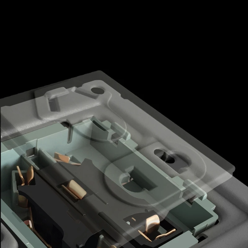 86 Тип настенного выключателя панель розетка для пяти отверстий с переключателем